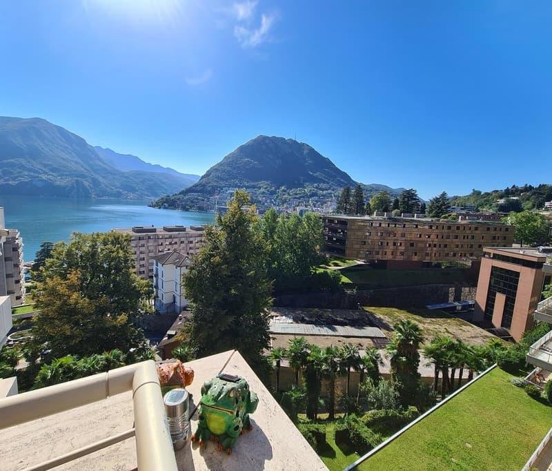 "Appartamento LUGANO CENTRO, Via C. Maraini 13 - Vista Lago, Ottima posizione, residenza signorile ."