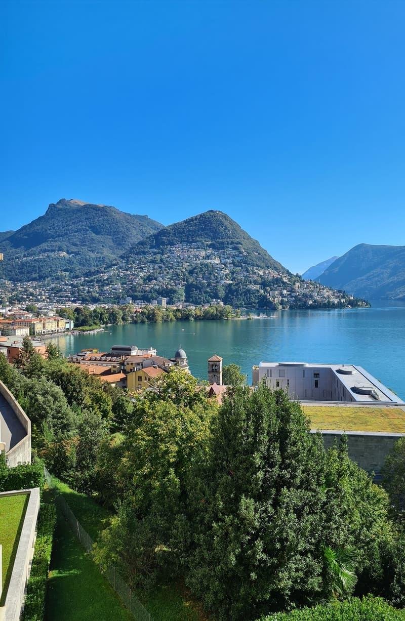 "Appartamento LUGANO CENTRO, Via C. Maraini 13 - Vista Lago, Ottima posizione, residenza signorile ."