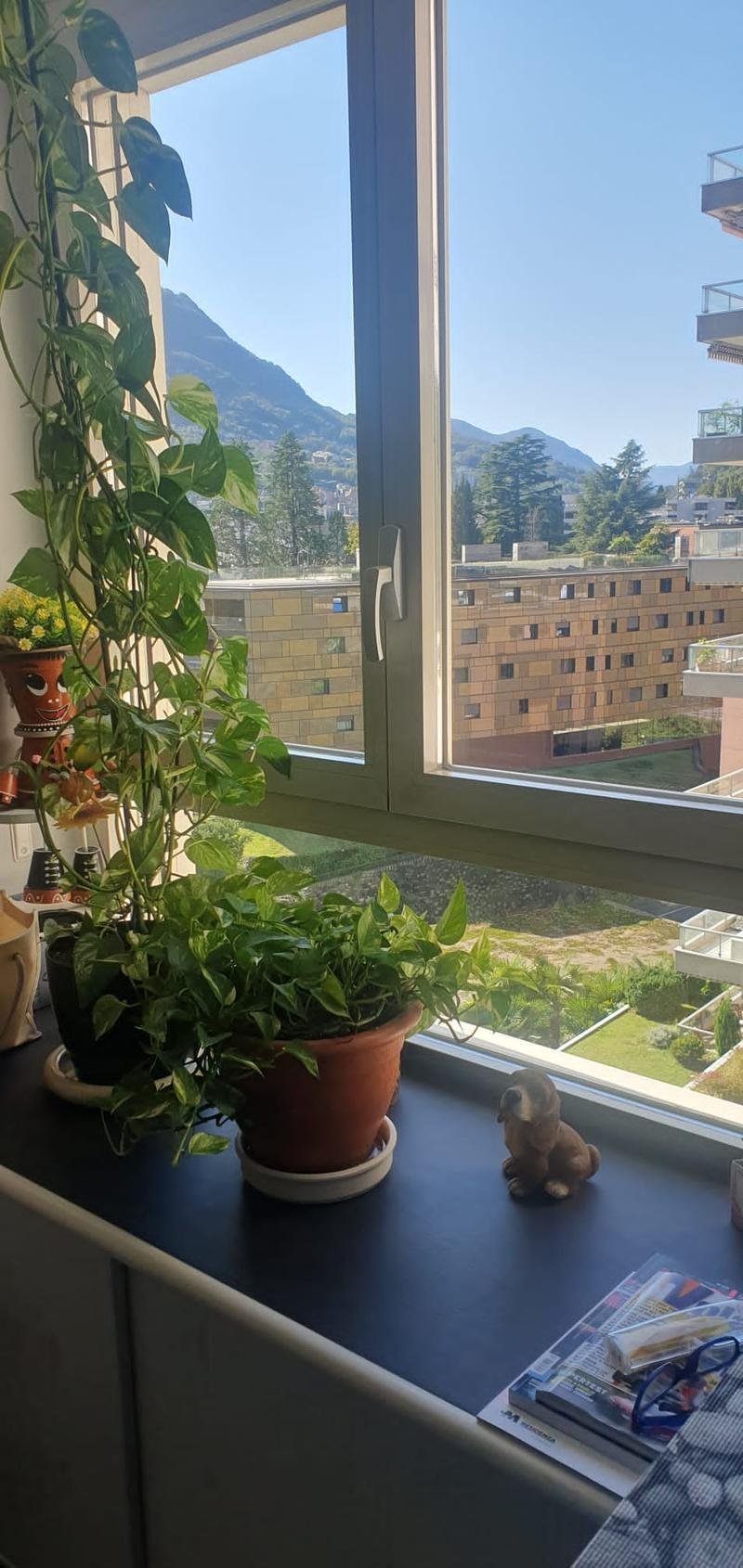 "Appartamento LUGANO CENTRO, Via C. Maraini 13 - Vista Lago, Ottima posizione, residenza signorile ."